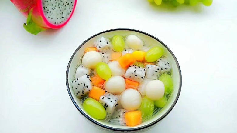 #甜食#水果圆子,味道不错哦!