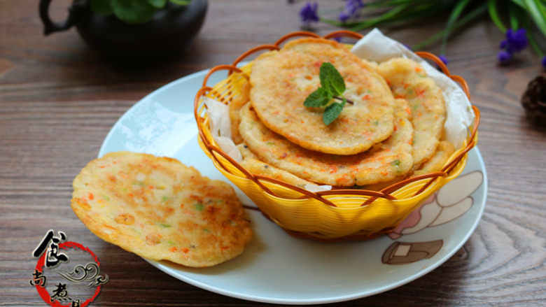 虾仁煎饼