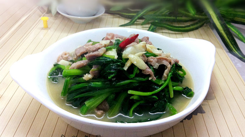 上汤菠菜