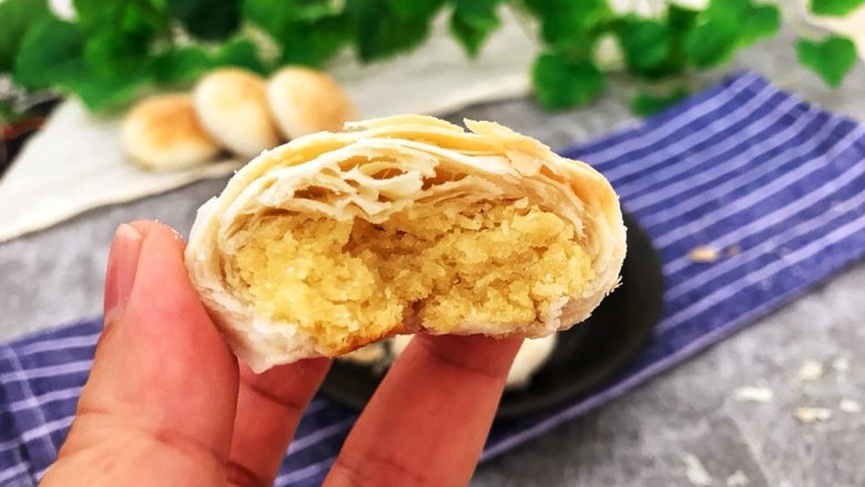 绿豆饼~酥了一地渣儿,层层酥,阵阵香~