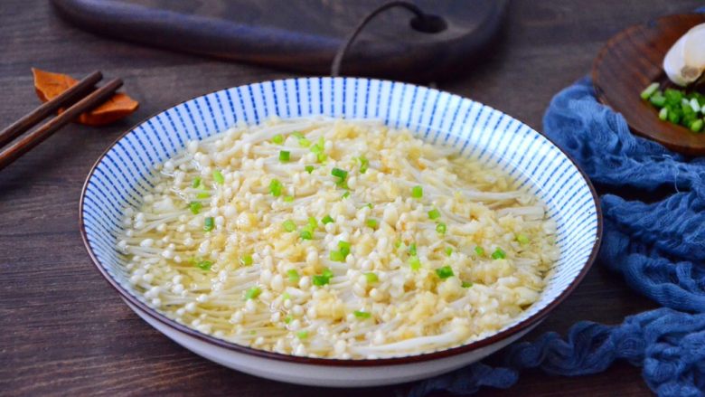 清蒸金针菇