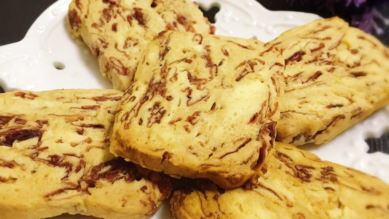 玫瑰饼干,点心来一碟!