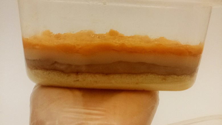 ins
麻薯芋泥肉松盒子蛋糕,重要的事情说三遍,每层的高度