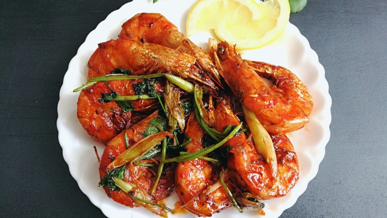 美味红烧虾,鲜美味!