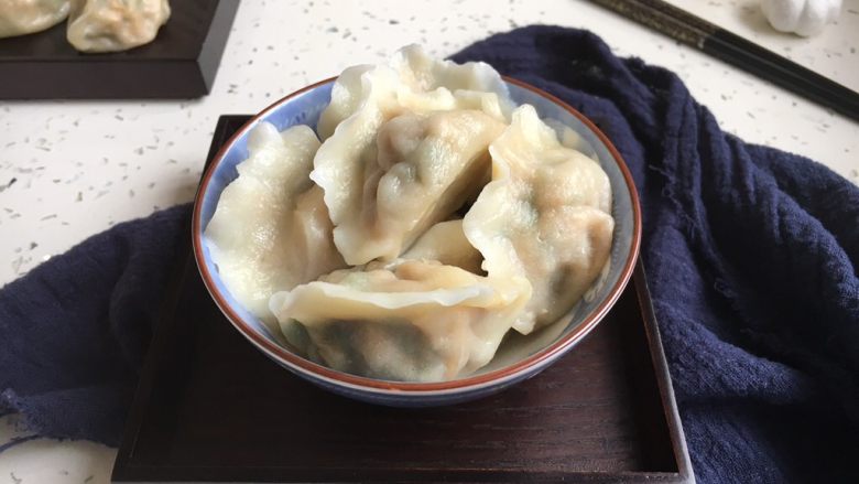 家乡风味饺子 三鲜馅饺子,成品图