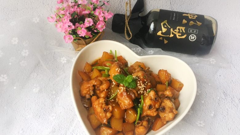 三杯鸡翅土豆,开吃吧,味道鲜得不得了