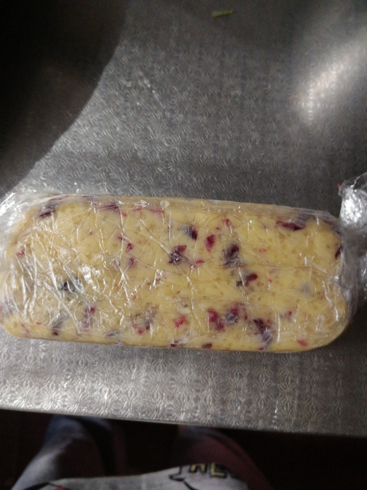 蔓越莓饼干,防止冰箱冷藏2~3个小时