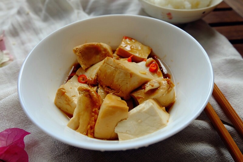 豉汁蒸豆腐
