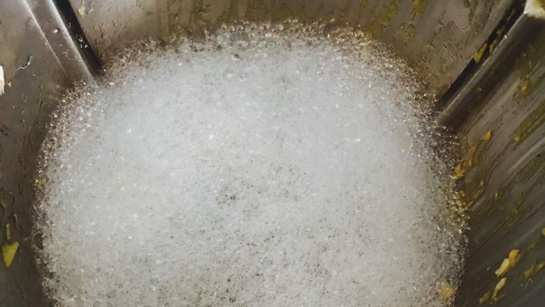 南瓜炒虾皮美善品版午餐—孕妈篇,看我变个魔术,先加水和洗洁精
