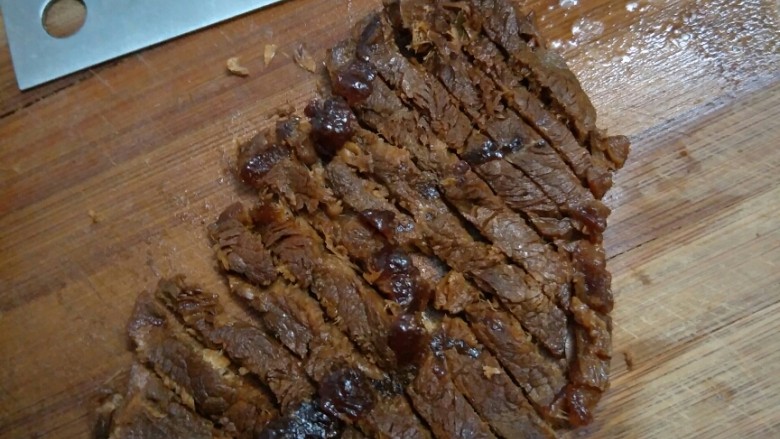 卤牛肉,大功告成啦！