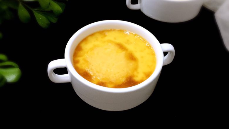 法式焦糖布丁,完成,成品图