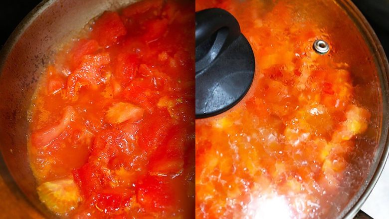 芝香法兰克福肠焗意面,调制酱汁：中火加热平底锅，倒入少许橄榄油，待油温达到7成热，加入切块的番茄，盖上锅盖慢火煮至糊状（期间要开盖翻动几遍，并尽量把番茄捣碎），加入1茶匙盐，3汤匙<a style='color:red;display:inline-block;' href='/shicai/ 10588'>糖</a>，撒入少许<a style='color:red;display:inline-block;' href='/shicai/ 134340'>黑胡椒粉</a>，再煮5分钟。