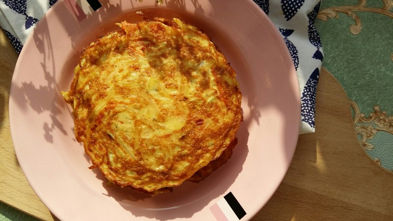 双丝饼,好吃,快手的早餐。