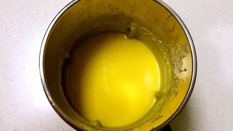 宝宝辅食 营养丰富的玉米汁鸡蛋羹,玉米汁打好了