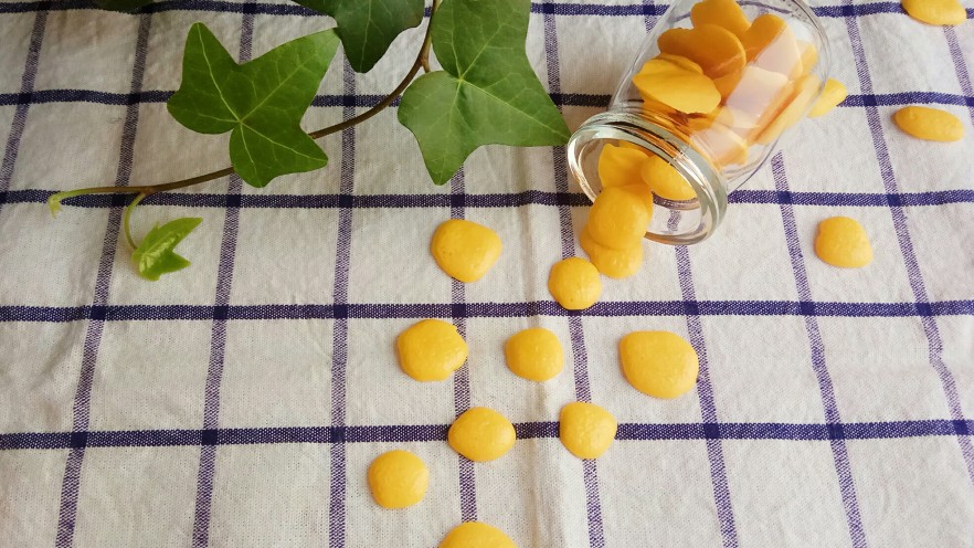 #家有烤箱#无添加，入口即化的蛋黄溶豆