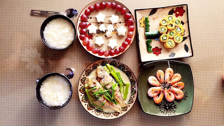 早餐,<a style='color:red;display:inline-block;' href='/shicai/ 300'>虾</a>蒸一下