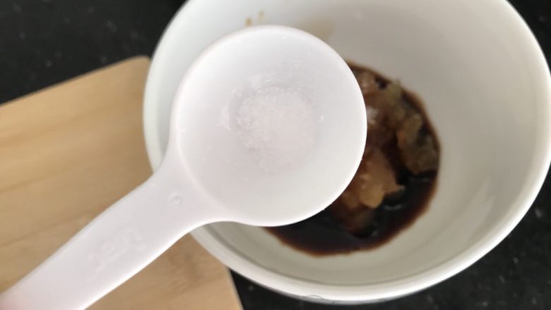 脆皮豆腐~苹果酱版,加入盐