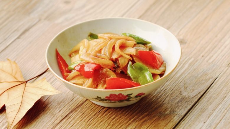 外婆的碗,我的菜—洋葱炒土豆,完成1