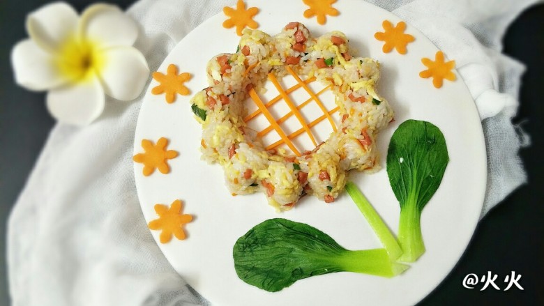 幸福的像花儿一样(宝宝餐),成品图