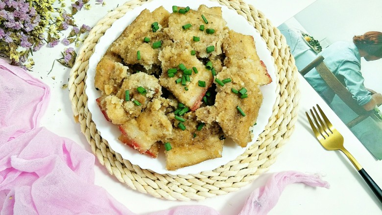 粉蒸五花肉,成品图1