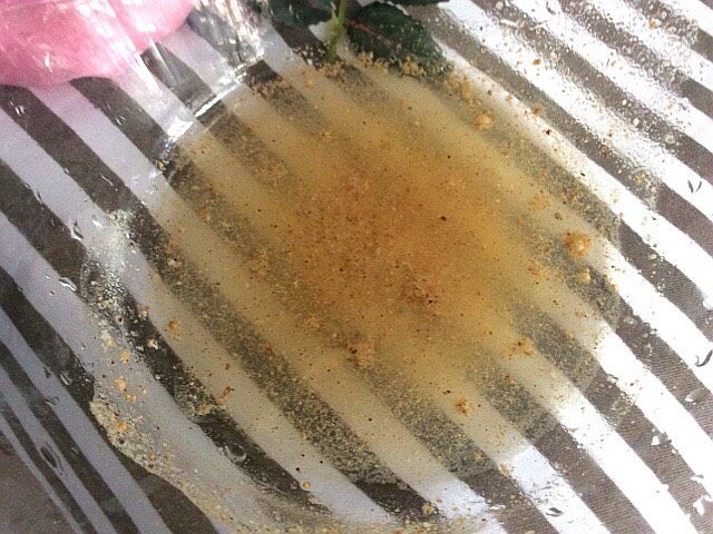 菊花豆腐汤,五勺醋(1:5的比例)