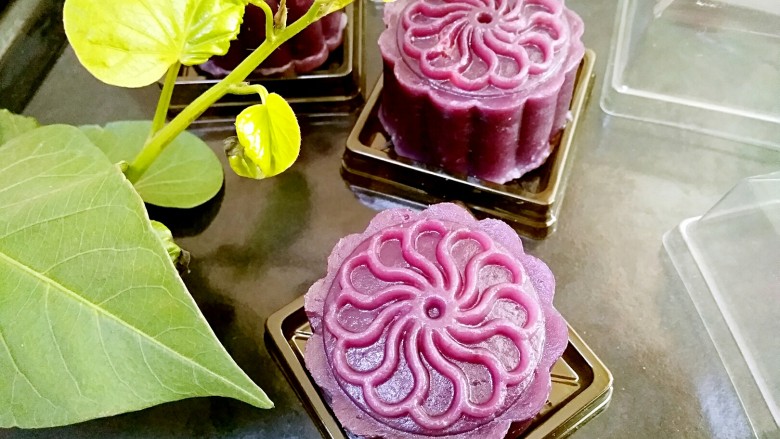中式点心+月饼“蒸”的好吃!,成品图