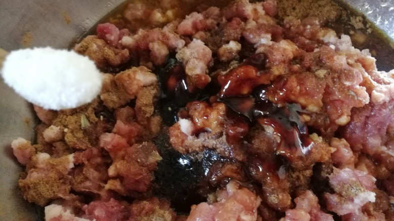 中式点心+钱袋白菜肉包,盐3小勺,