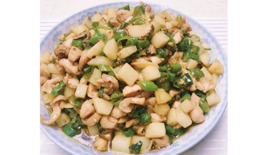 麻辣鸡丁