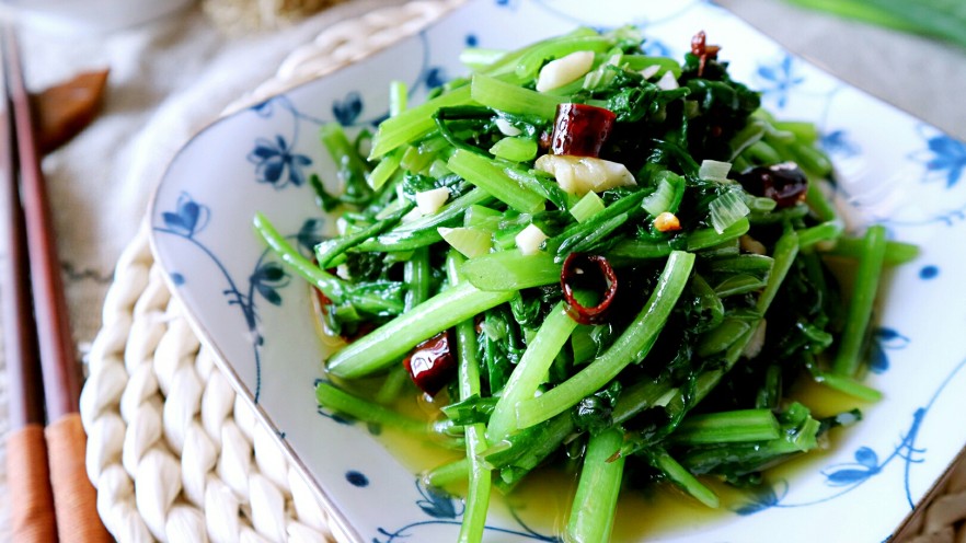 香辣茼蒿