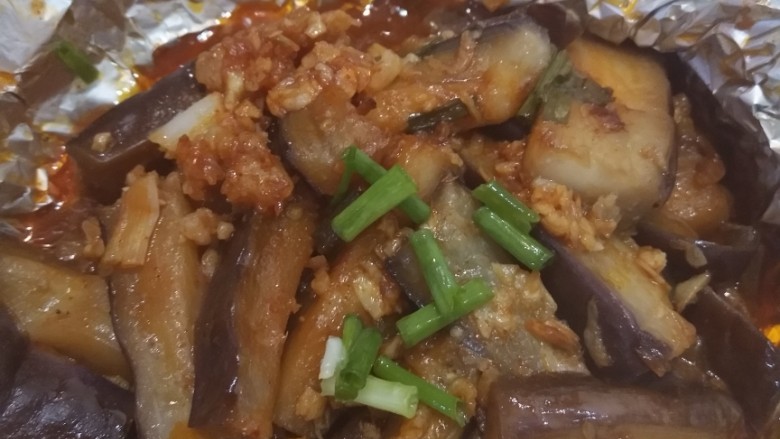 肉沫茄子(烤箱版),完成,超级下饭的一道菜