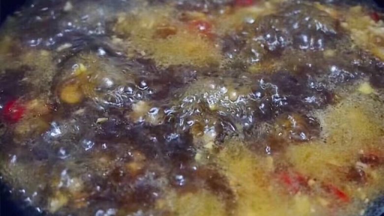 肉末粉条,加蚝油、酱油、芝麻油、花椒油、盐