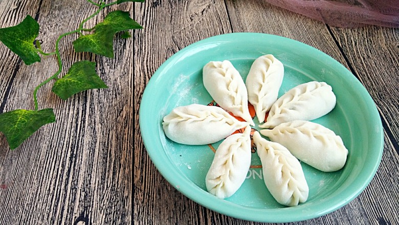麦穗饺子,敏茹意作品:麦穗饺子
成品图