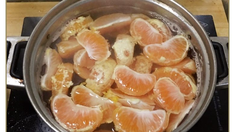 DIY 美味橘片爽,水位略高于橘片为好