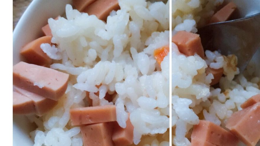 奶酪火腿饭