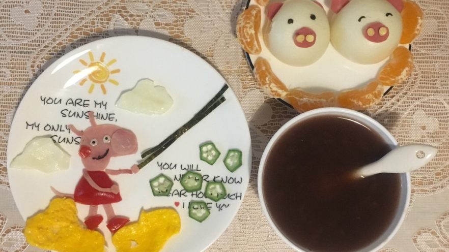 小猪佩奇的早餐