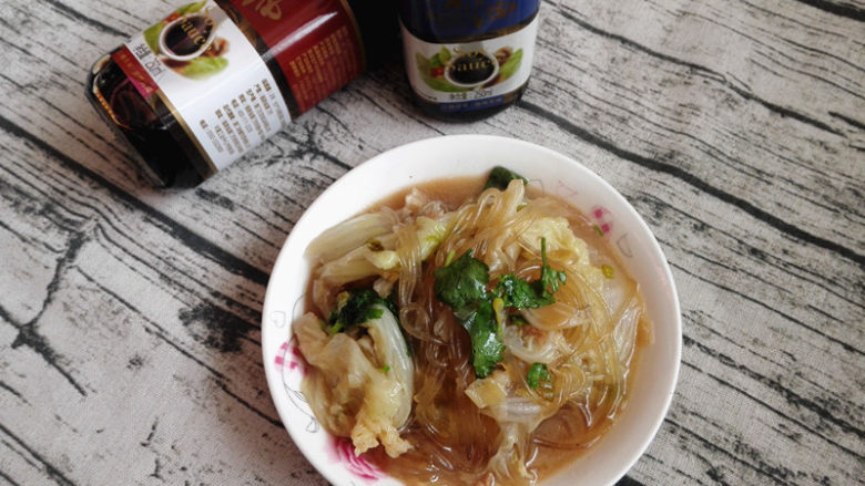 懒人料理+白菜粉条