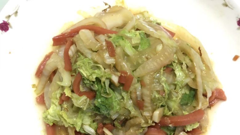 火腿大白菜