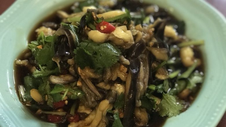 健康的茄子,茄子滴油未沾,健康饮食