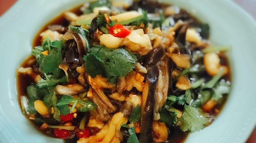 健康的茄子
