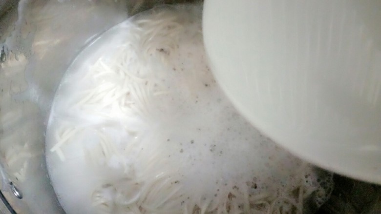 陕西臊子面,水开以后点水,开二点二