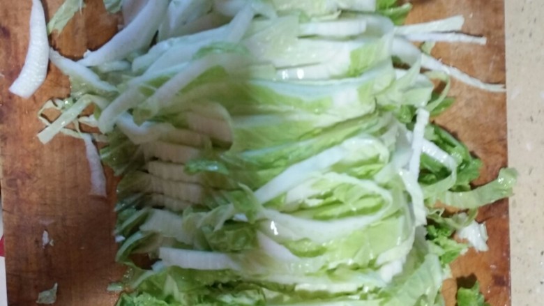 第一次腌酸菜丝