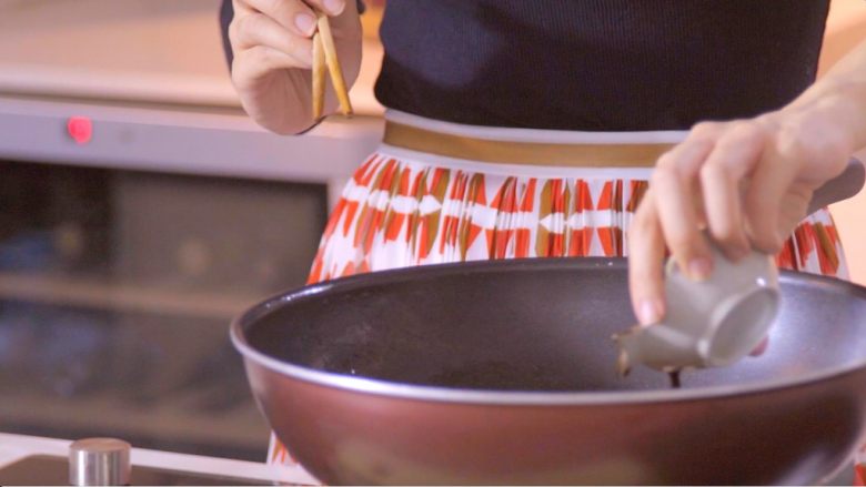糖醋菜:糖醋小排,加入老醋