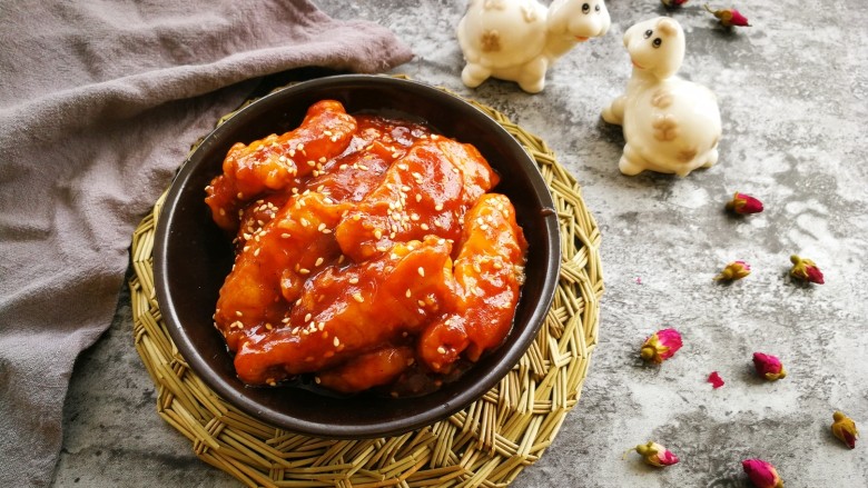 #糖醋菜#家常糖醋里脊,成品,糖醋菜第三道菜,完成,不说了,先吃去,等会就凉了😂