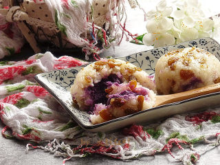 桂花紫薯糯米饭