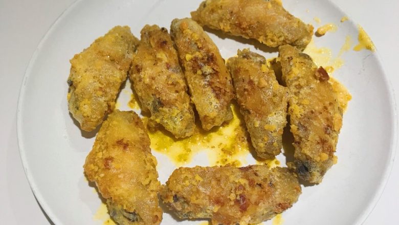 金沙蛋黄鸡翅