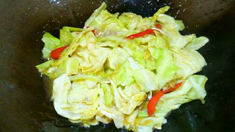糖醋菜+糖醋莲白,大火快速收汁