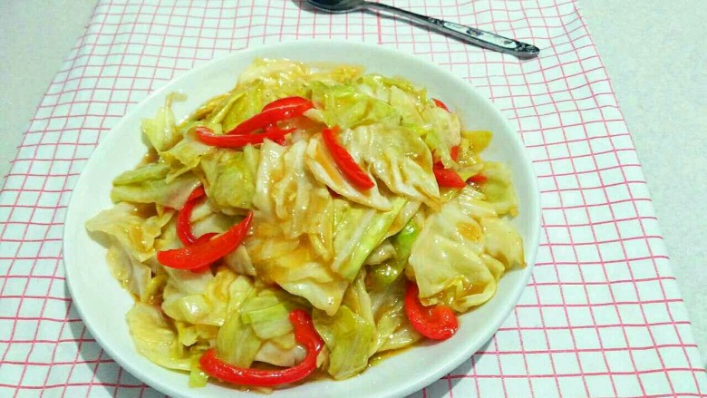 糖醋菜+糖醋莲白,出锅装盘