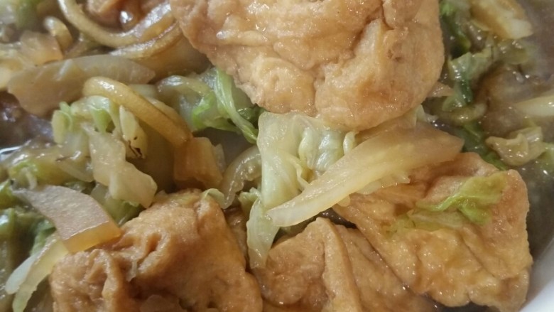 白菜粉条豆泡炖一锅,出锅啦!开吃!