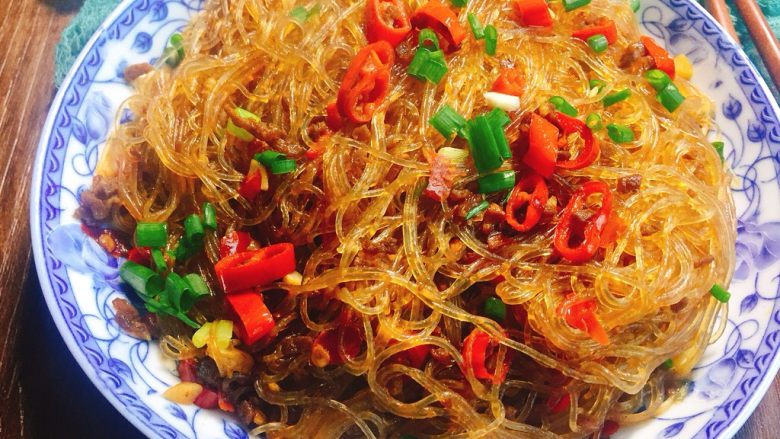 湘菜特色蚂蚁上树超辣版,超级辣的蚂蚁上树,特别入味好吃!