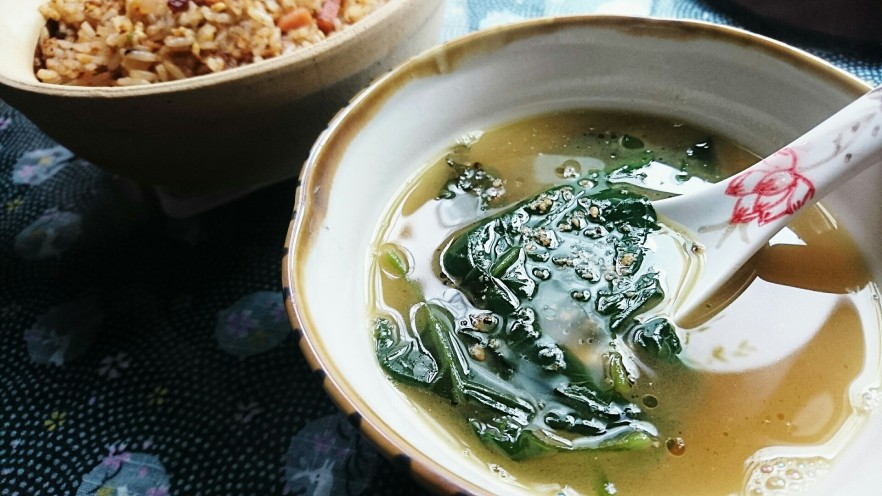 超简单的素汤:木耳菜汤